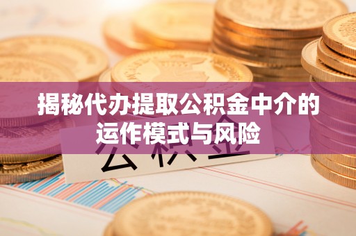 莱城揭秘代办提取公积金中介的运作模式与风险