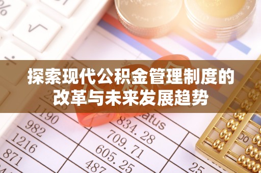 莱城探索现代公积金管理制度的改革与未来发展趋势