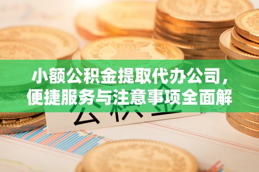 莱城小额公积金提取代办公司，便捷服务与注意事项全面解析