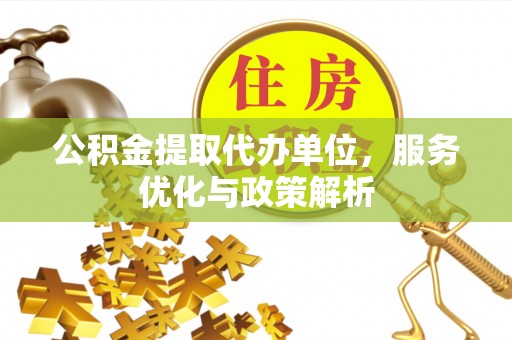 莱城公积金提取代办单位，服务优化与政策解析