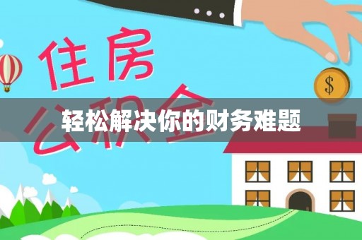 莱城轻松解决你的财务难题