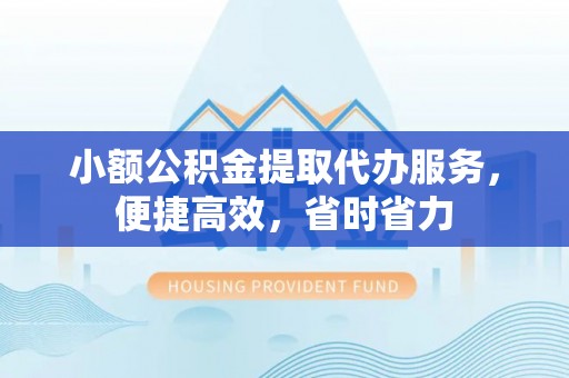 莱城小额公积金提取代办服务，便捷高效，省时省力