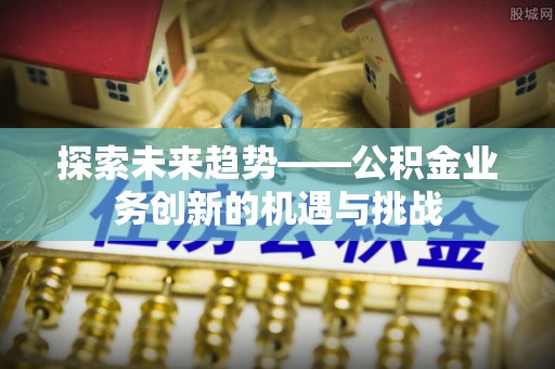 莱城探索未来趋势——公积金业务创新的机遇与挑战