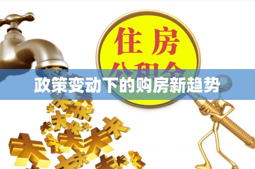 莱城政策变动下的购房新趋势
