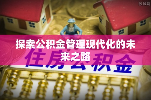 莱城探索公积金管理现代化的未来之路