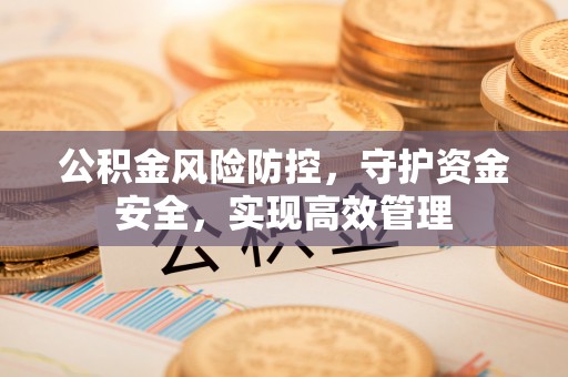 莱城公积金风险防控，守护资金安全，实现高效管理