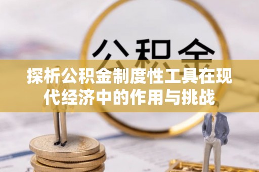 莱城探析公积金制度性工具在现代经济中的作用与挑战
