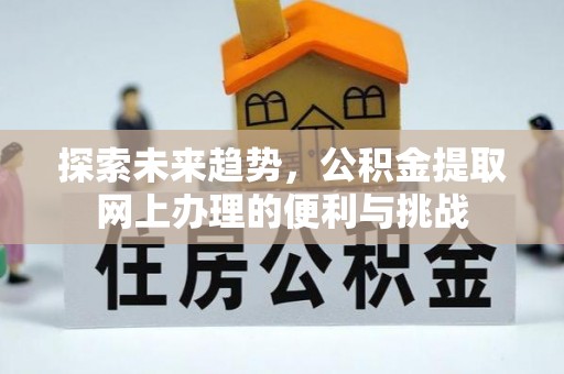 莱城探索未来趋势，公积金提取网上办理的便利与挑战