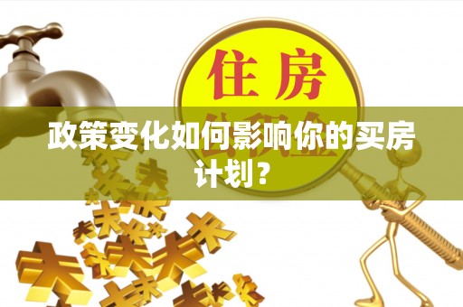 莱城政策变化如何影响你的买房计划？