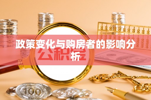 莱城政策变化与购房者的影响分析