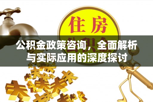 莱城公积金政策咨询，全面解析与实际应用的深度探讨