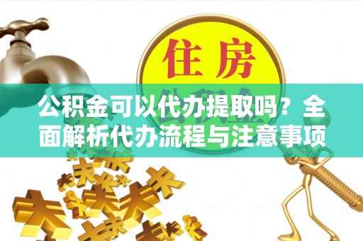 莱城公积金可以代办提取吗？全面解析代办流程与注意事项