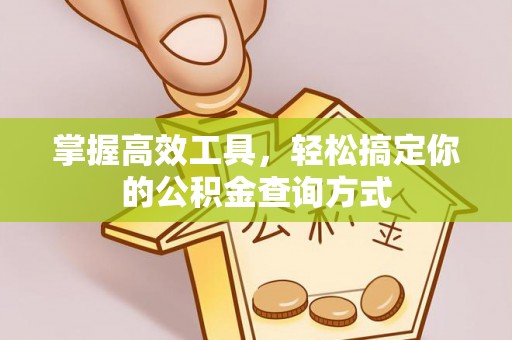 莱城掌握高效工具，轻松搞定你的公积金查询方式